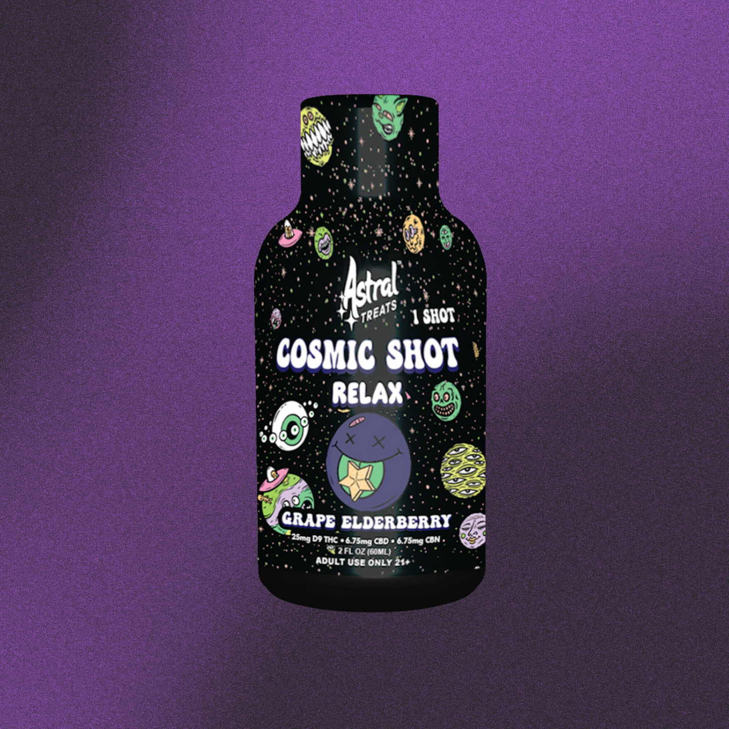 COSMIC RELAX SHOT - GRAPE ELDERBERRY