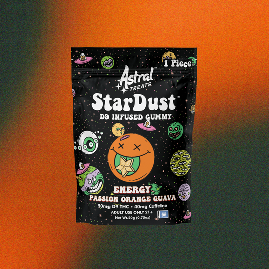 STARDUST ENERGY GUMMY - PASSIONFRUIT ORANGE GUAVA