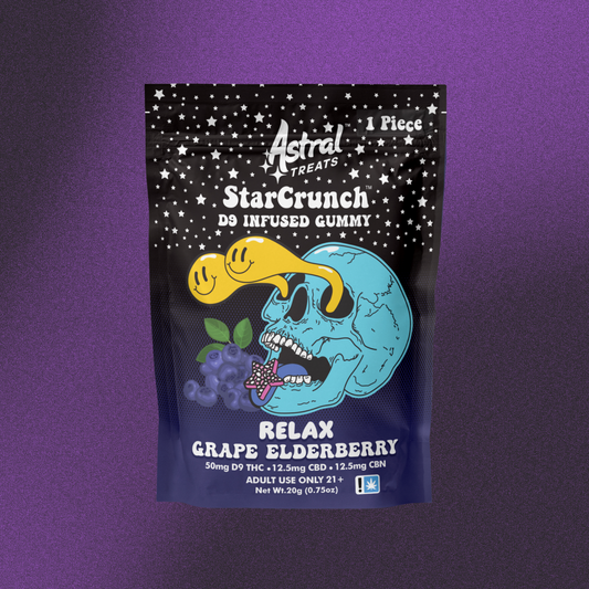 STARCRUNCH RELAX GUMMY - GRAPE ELDERBERRY